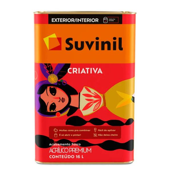 Suvinil Criativa Branco Neve 18L