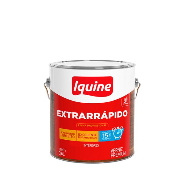 Verniz Extrarrápido 3,6L Iquine
