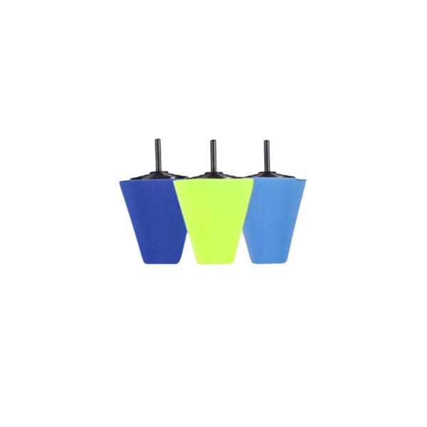 Boina Polimento em Cone Kit Com 03 Pcs Vonixx