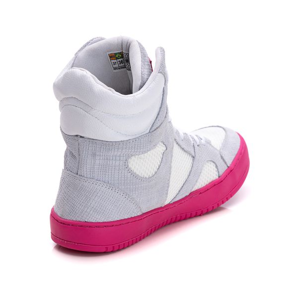 Nike pink high top top sneakers