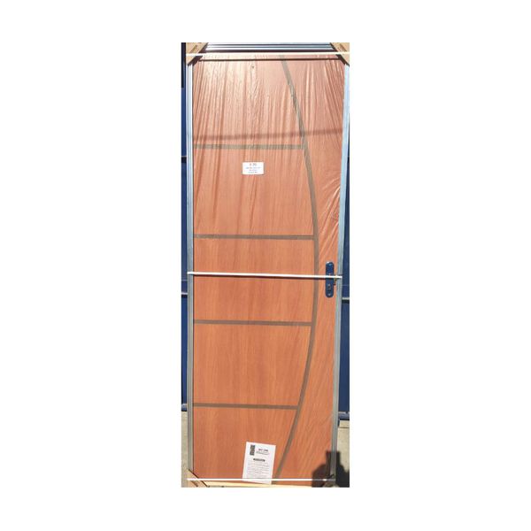 Porta Madeira 74cm Mogno Completa