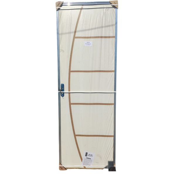 Porta Madeira 74cm Branca Completa