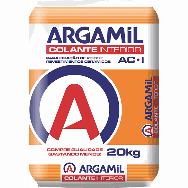 Argamil Argamassa Cinza Ac-I 20kg