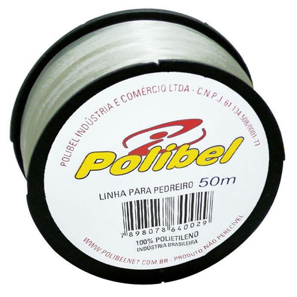 LINHA P/ PEDREIRO 50M TRANCADA POLIBEL 