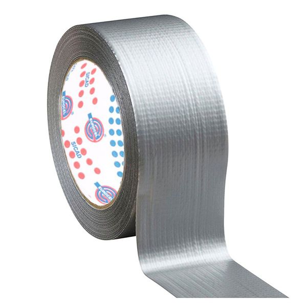 FITA SILVER TAPE CINZA 50MM X 50MT EUROCEL 