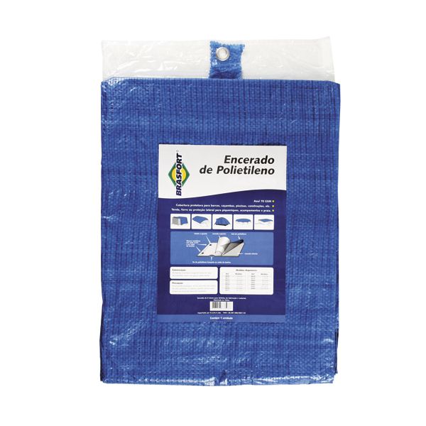 LONA CARRETEIRO 3X 2 AZUL BRASFORT