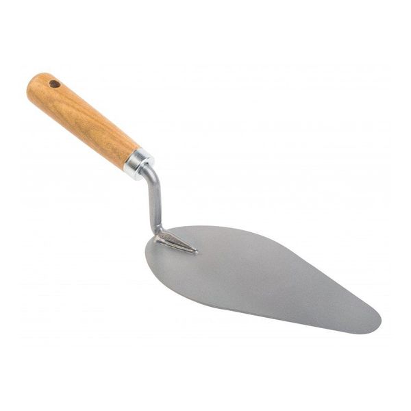 COLHER PEDREIRO 10" OVAL CB.MAD. IMPORTADA 