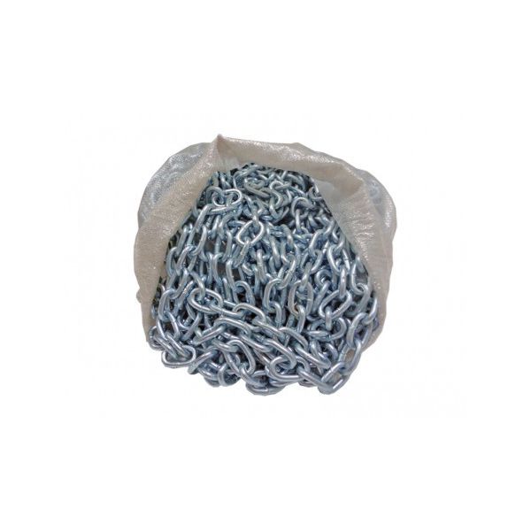 LDI CORRENTE ELO CURTO 2,4MM- 3/32 GALV 120GR MT SACO 12,500 KG 