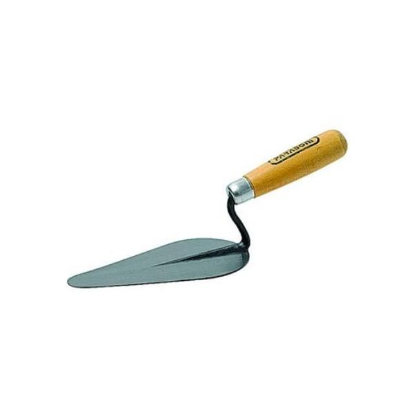 Colher Pedreiro 7 Pol. Reta Cabo Madeira Paraboni