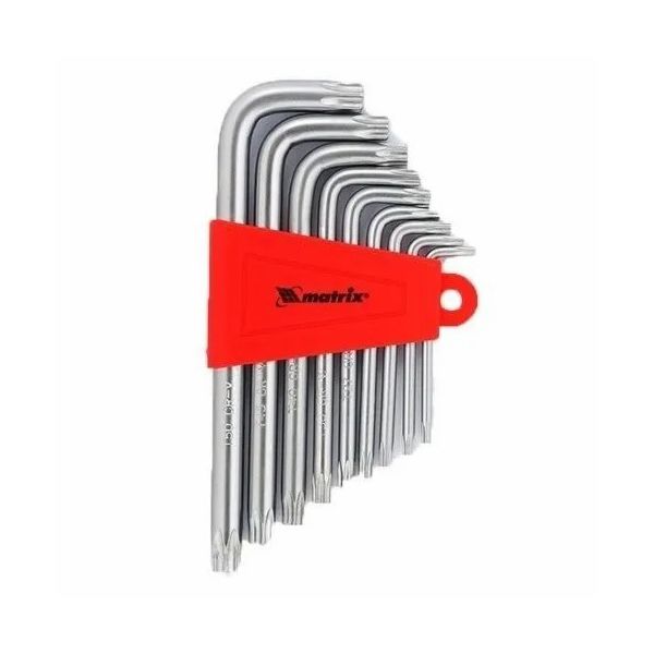 CHAVE TORX JG.T10 T50 TIPO L CURTA 9PC 123059 MTX 