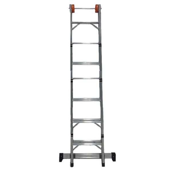 ESCADA ALUMINIO ABRIR E EXTENSIVA 07D 2.4 X 3.9MT AGATA