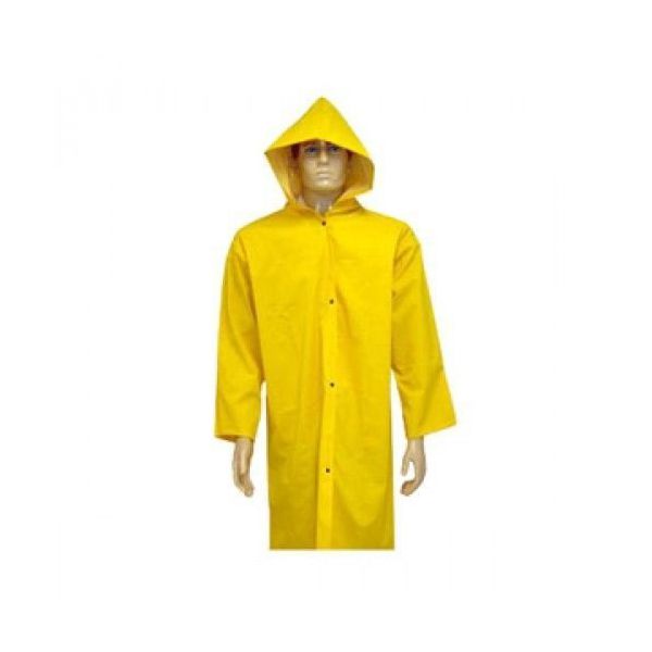 CAPA CHUVA PVC C/FORRO TOP 1 EXGG LINHA AMARELA 