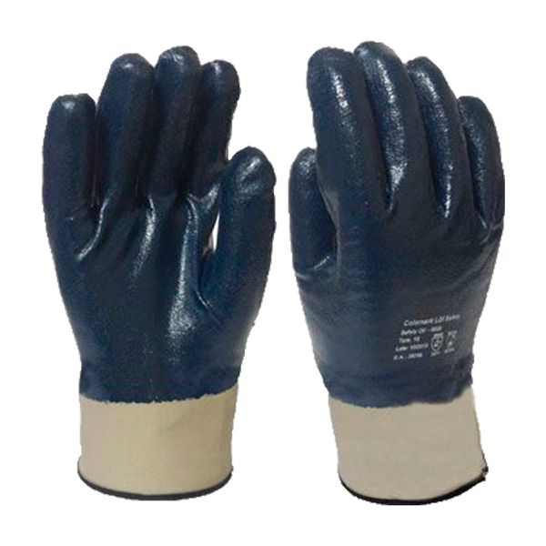 Luva de Segurança Safety Oil de Lona 10(GG) 6020S LDI SAFETY