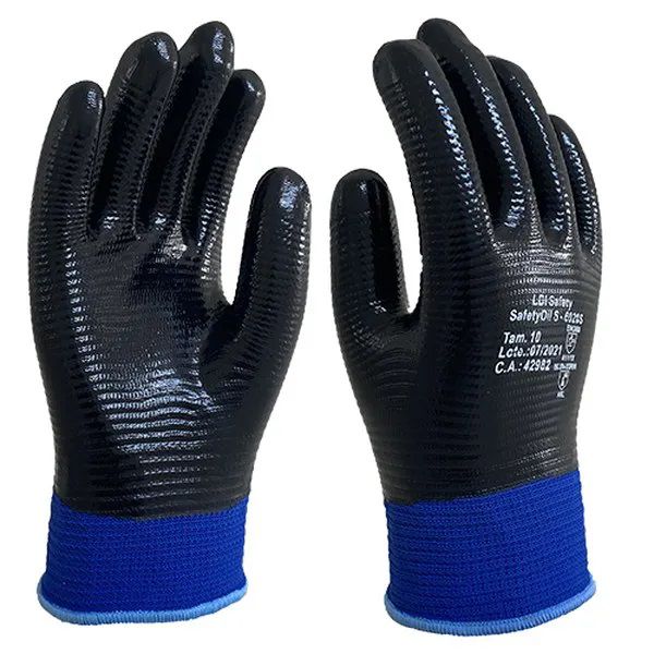 LDI LUVA DE SEGURANÇA SAFETY OIL 6020S TAMANHO 8(M) 