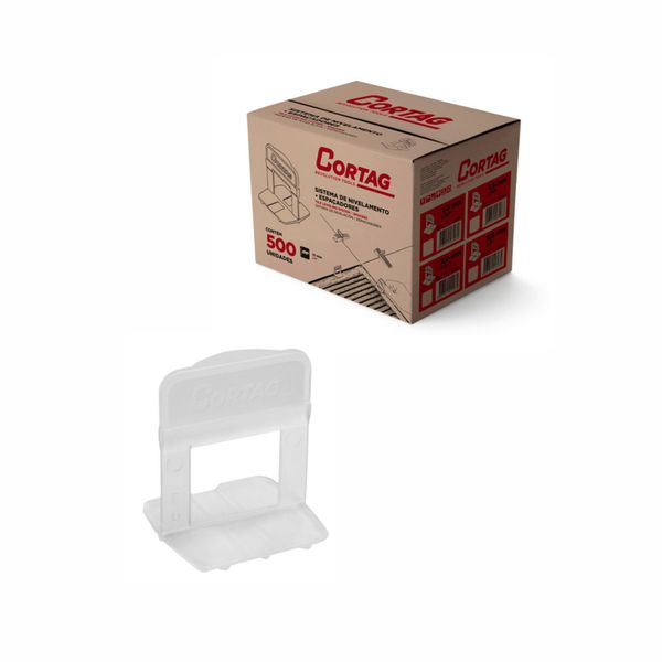 ESPACADOR NIVELADOR 1,5 MM CORTAG 62406 CAIXA C/500PÇS