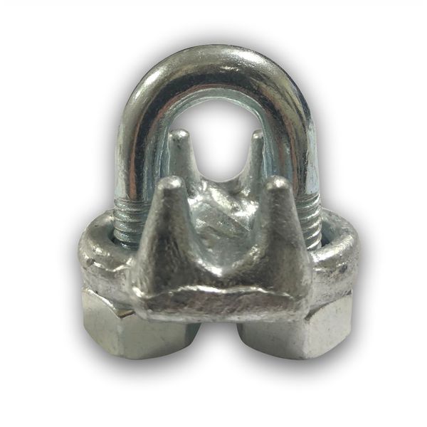 LDI CLIPS Para CABO de AçO 3/8 ZINCADO PESADO