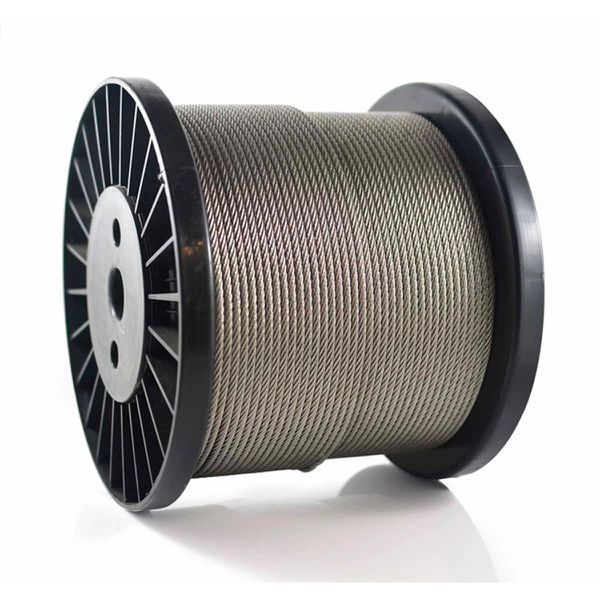 CABO AÇO 3/16 AF GALVANZADO TRD. 6X7 ROLO 100MTS