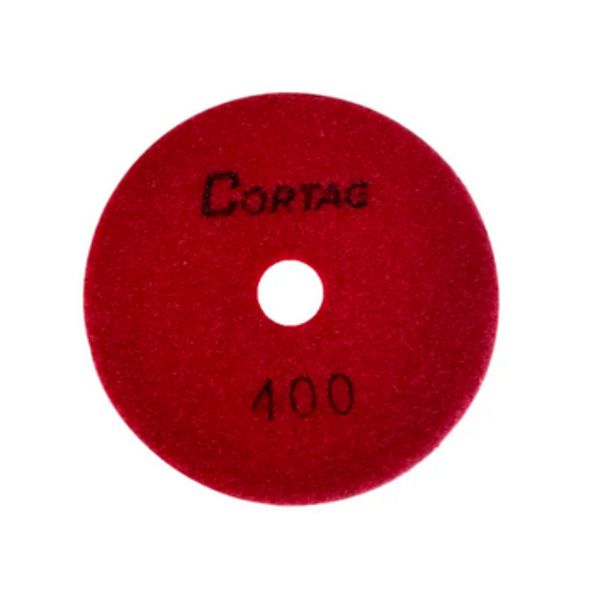 DISCO DIAMANT. POLIMENTO SECO / UMIDO 100MM G 400 62148 CORTAG