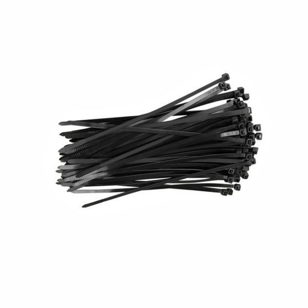 ABRACADEIRA NYLON 100MM X 2,50MM PRETA