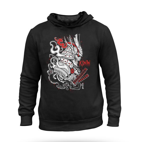 Casaco de Moletom Masculino com Capuz Concept Line Ronin Team Six 