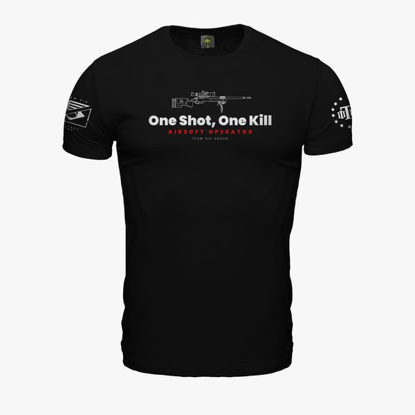 Camiseta Masculina One Shot, One Kill Team Six 