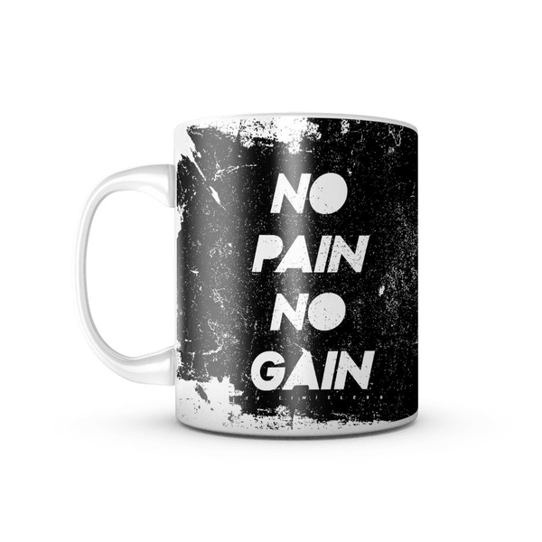 Caneca T6 Skull No Pain No Gain 325ML