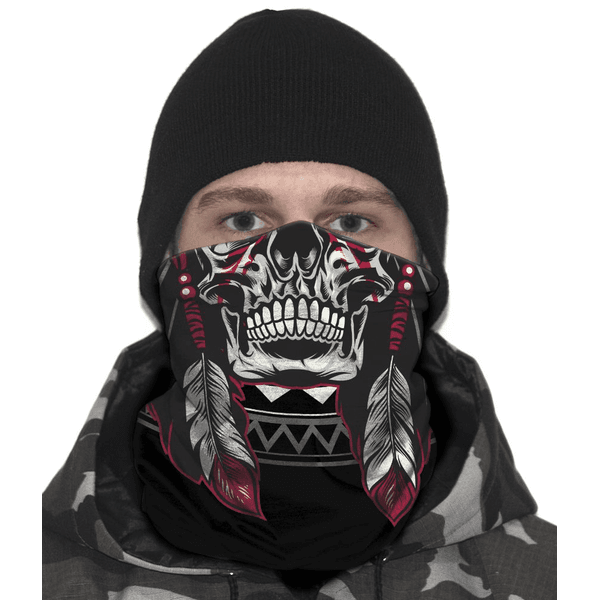 Face Armor Tribal Man