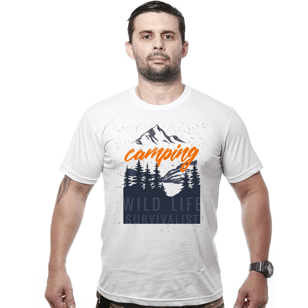 Camiseta Camping Wild life