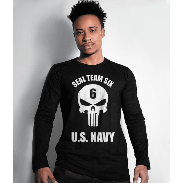 Camiseta Manga Longa Punisher Seal 