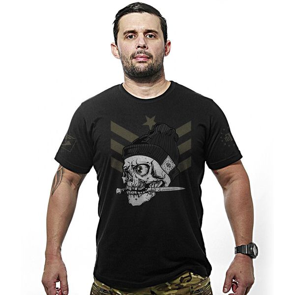 Camiseta Militar Concept Line Team Six Knife Skull Squad 