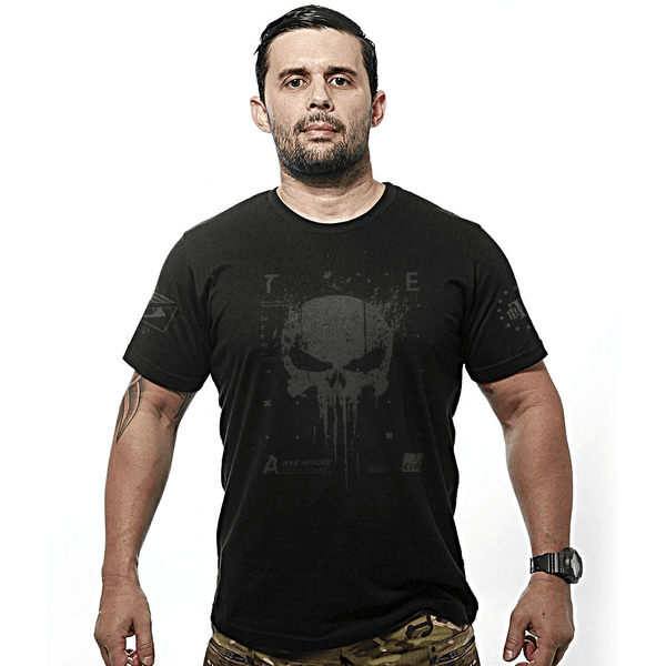 Camiseta Militar Dark Line New Punisher