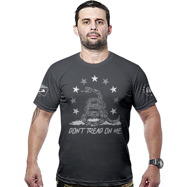Camiseta Militar Don't Tread On Me Snake Hurricane Line