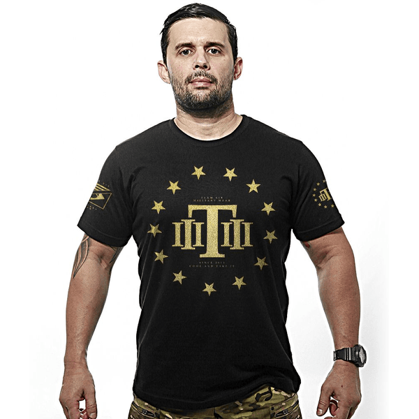 Camiseta Militar Gold Concept Line Team Six Tactical Hurricane 