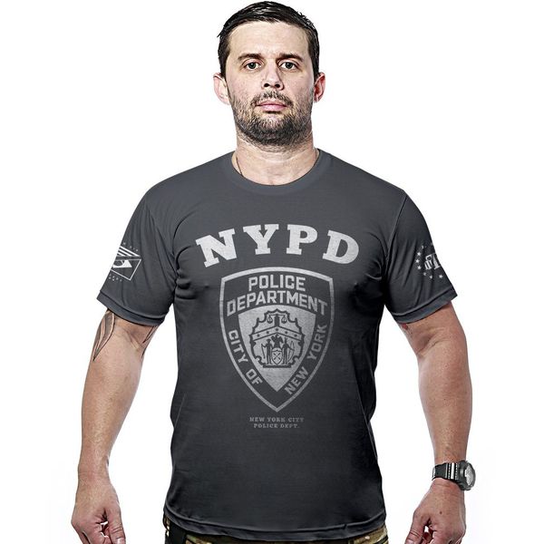 Camiseta Militar NYPD Police Department Hurricane Line