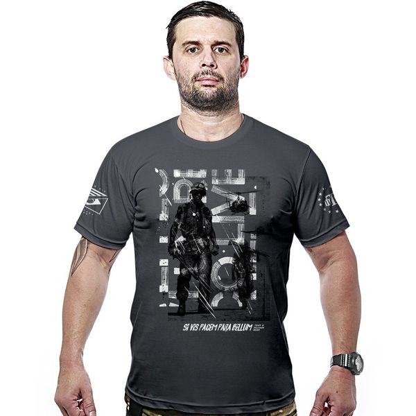 Camiseta Militar Si Vis Pacem Para Bellum Military Wear Hurricane Line