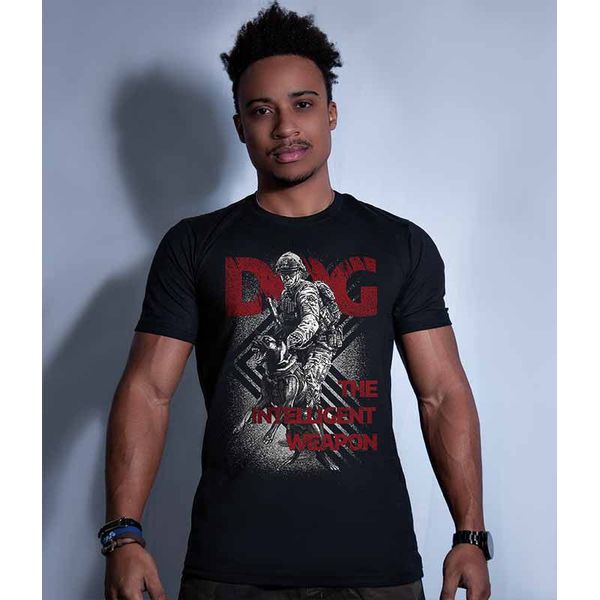 Camiseta Militar The Dog Patrol Ações com Cães