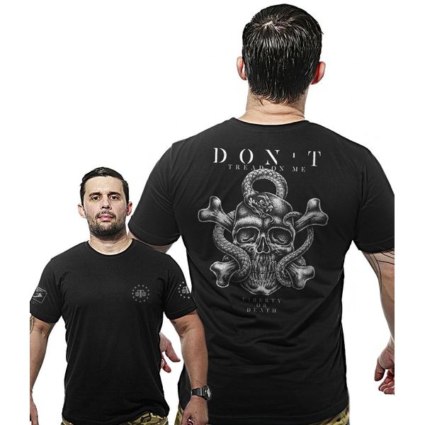 Camiseta Militar Wide Back Don't Tread On Me