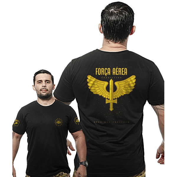 Camiseta Militar Wide Back Força Aérea