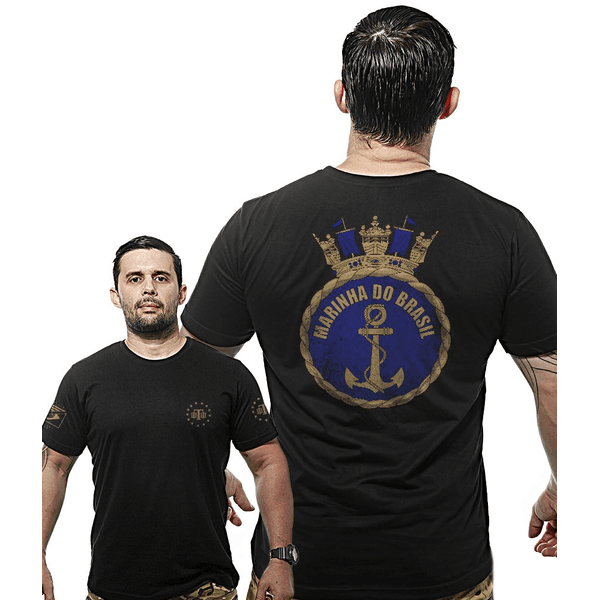 Camiseta Militar Wide Back Marinha do Brasil