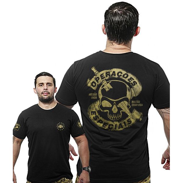 Camiseta Militar Wide Back Operações Especiais