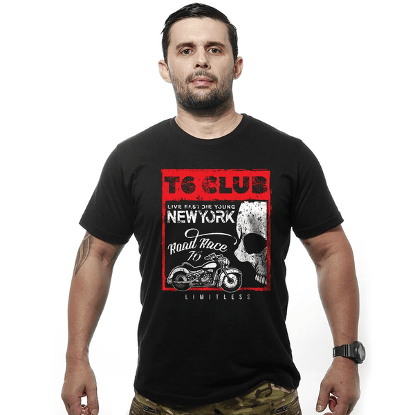 Camiseta Motorcycle T6 Club New York