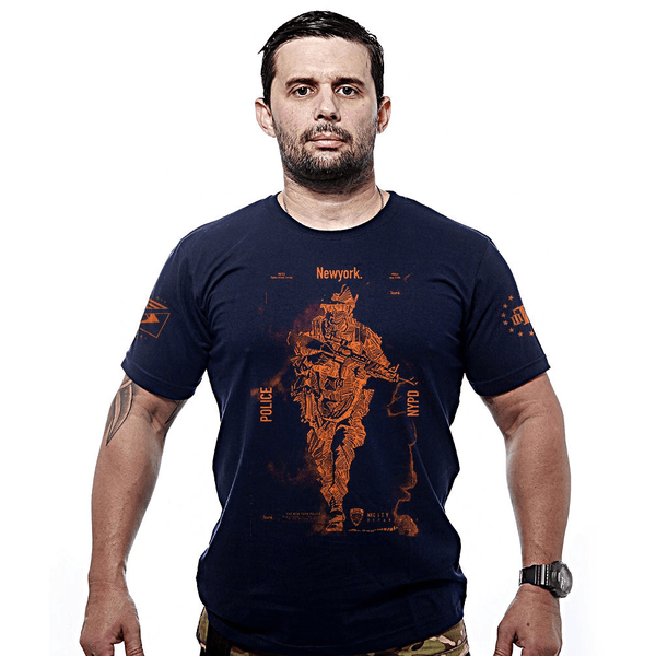 Camiseta Masculina New Police NYPD Team Six. 