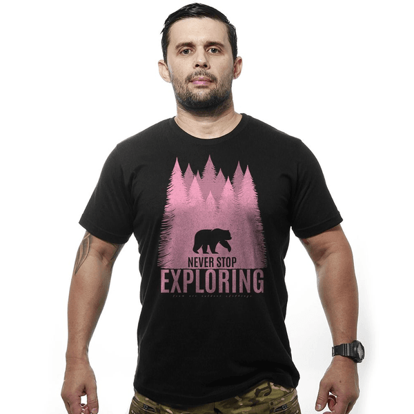 Camiseta Outdoor Never Stop Exploring