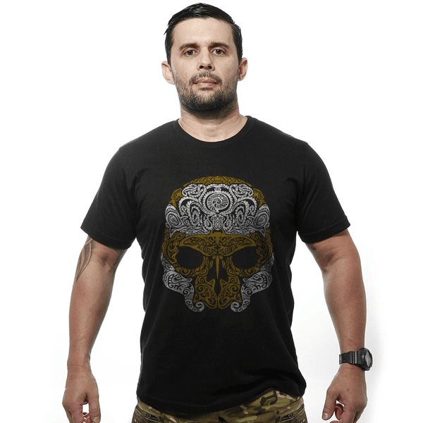 Camiseta Outdoor Skull Marine