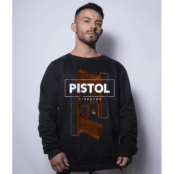 Casaco Básico Militar Squad Team Six GUFZ6 Glock Pistol Operator