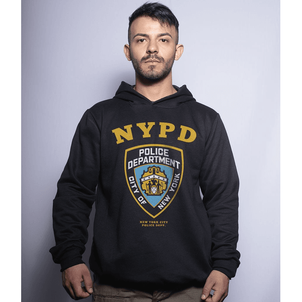 Casaco Militar Com Capuz NYPD Police Department