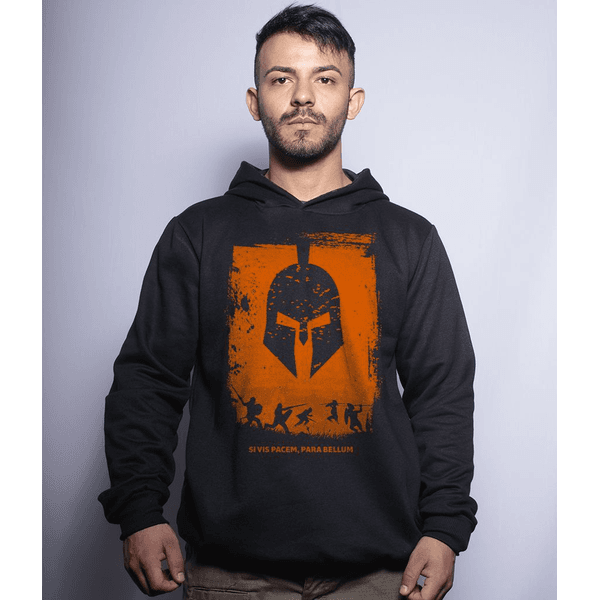 Casaco Militar Com Capuz Si Vis Pacem Para Bellum