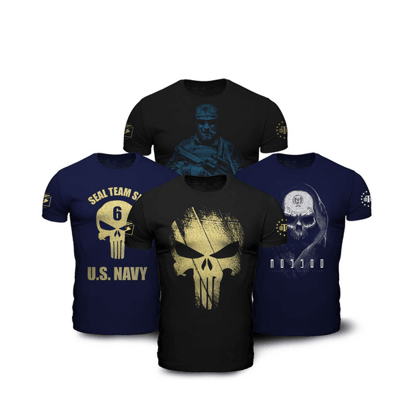 Kit Soldier 4 Camisetas Militares