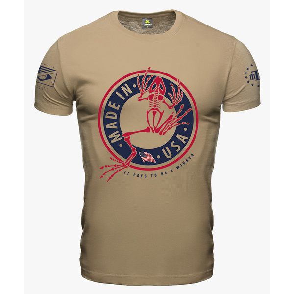 Camiseta Masculina Militar Made In USA Secret Box Team Six.