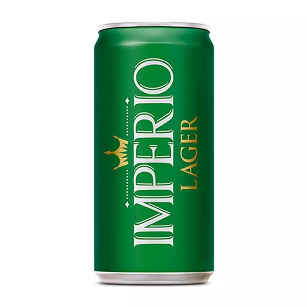 CERVEJA 350ML IMPERIO LAGER LATA UN